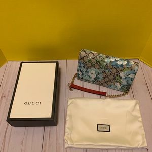 Gucci chain bag/wallet/clutch